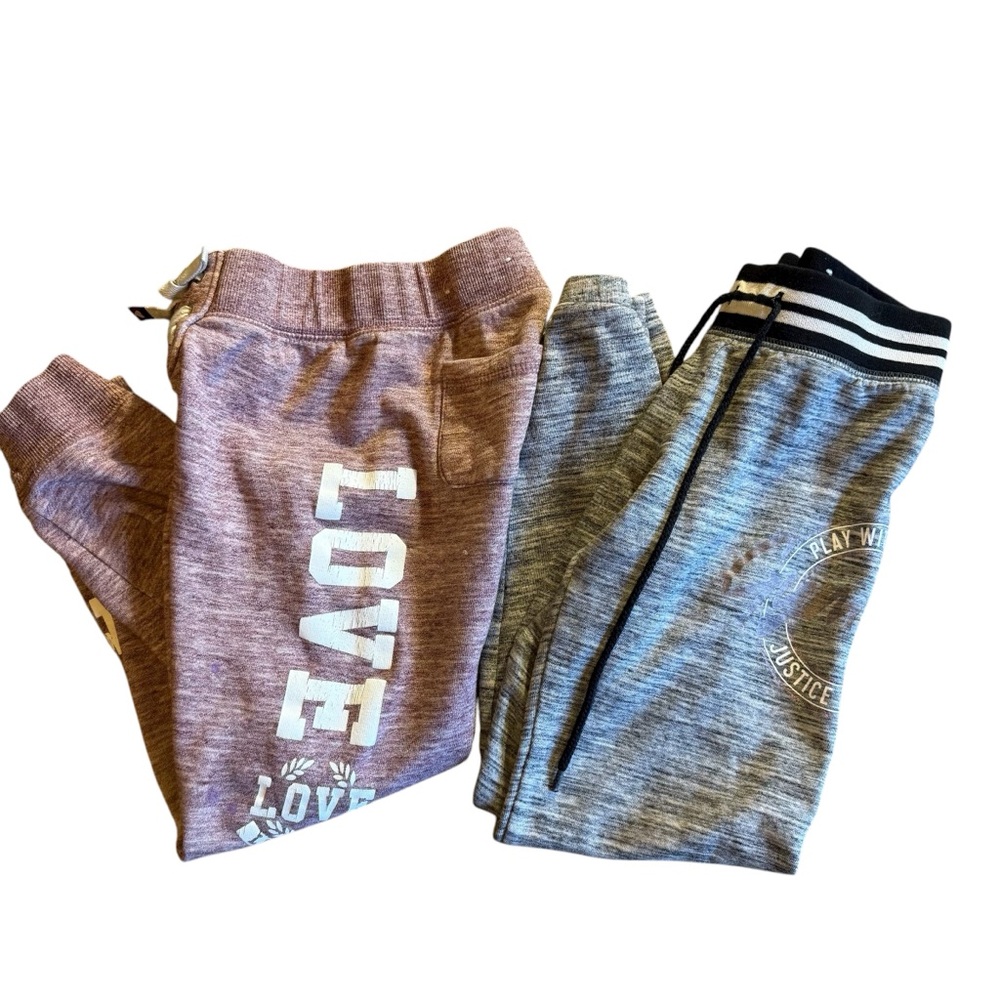 Reflex Kids' Jogger Justice joggers sweatpants Lounge pants girls M